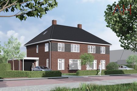 Nieuwbouw 2 onder 1 kap woning
