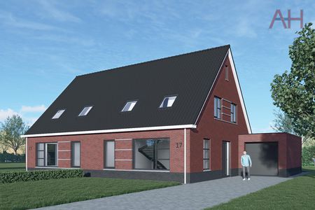 Nieuwbouw 2 onder 1 kap woning